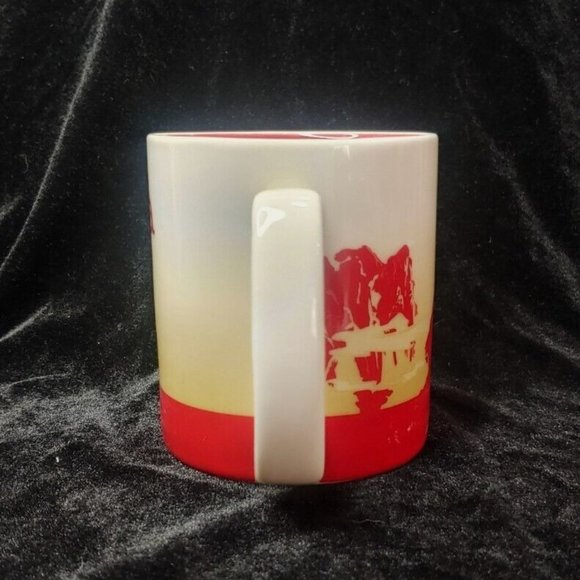 Starbucks Collectible 16oz China Mug Coffee Cup Made in China 2012 Dragon - Picture 4 of 9